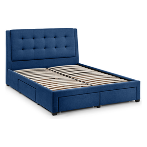 Fullerton 4 Drawer Superking Bed Blue