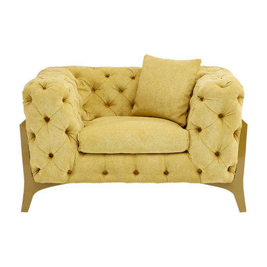 Esme Pistachio Fabric Armchair