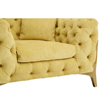 Esme Pistachio Fabric Armchair