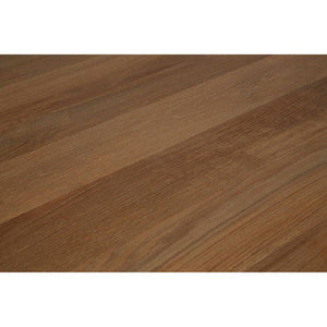Lyon Grey Wash Oak Wood Rectangular Dining Table – side view 2