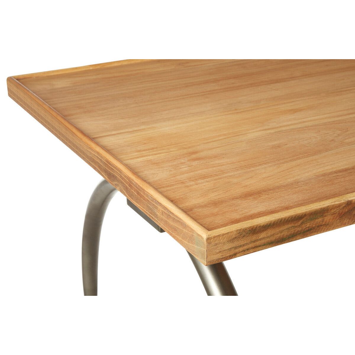 New Foundry Dining Table With Elm Wood Top