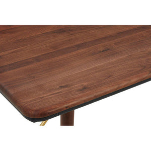 Kenso Walnut Wood Rectangular Dining Table – dimensions