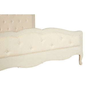 Loire White Super Kingsize Bed