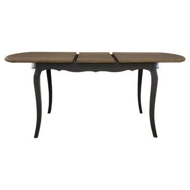 Loire Grey Wash Wooden Extending Dining Table