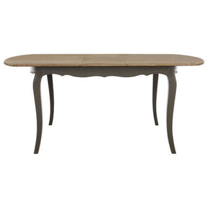 Loire Grey Wash Wooden Extending Dining Table