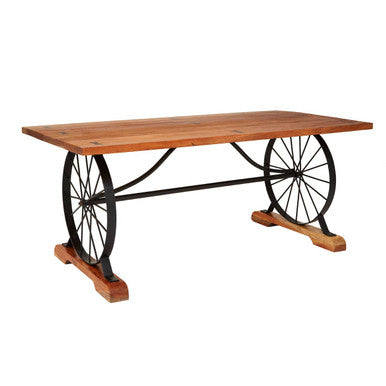 Nandri Acacia Wood Rectangular Dining Table