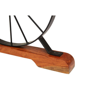 Nandri Acacia Wood Rectangular Dining Table – close-up