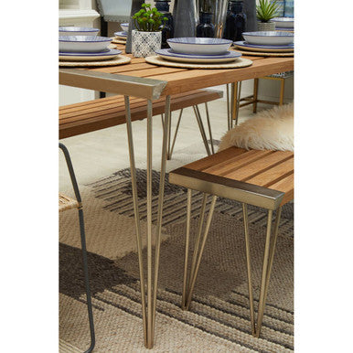 Nandri Teak Wood Dining Table