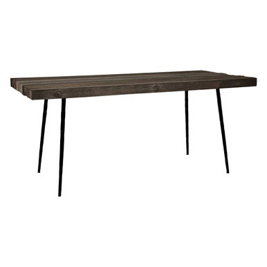 Mason Recycled Oak Wood Rectangular Dining Table