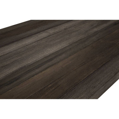 Mason Recycled Oak Wood Rectangular Dining Table – in room setting