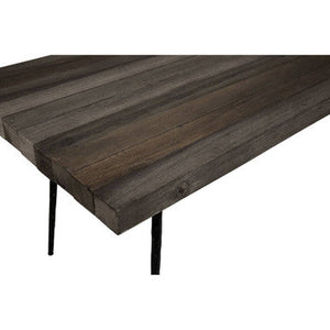 Mason Recycled Oak Wood Rectangular Dining Table – dimensions