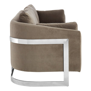 Freda 3 Seat Grey Sofa
