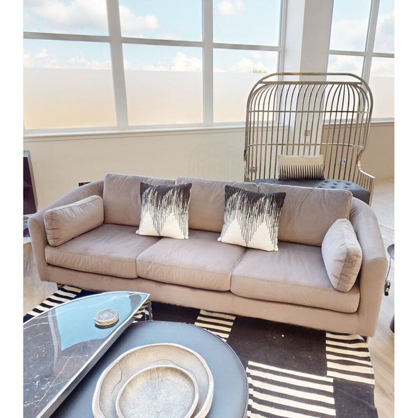 Freda 3 Seat Grey Sofa