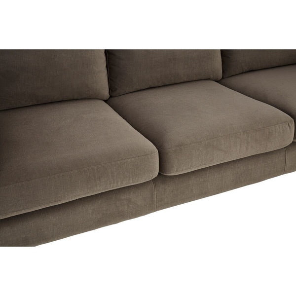 Freda 3 Seat Grey Sofa