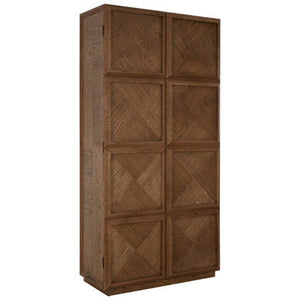 Salvar Natural Oak Wood Tall Cabinet – dimensions