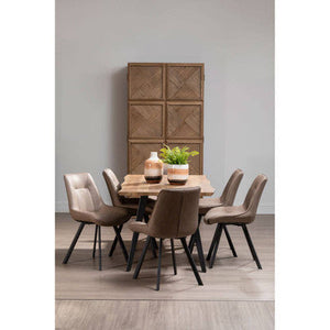 Salvar Natural Oak Wood Tall Cabinet – detail
