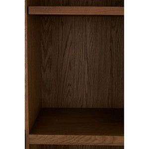 Salvar Natural Oak Wood Tall Cabinet – in room setting 2