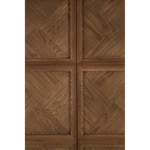 Salvar Natural Oak Wood Tall Cabinet – dimensions 2