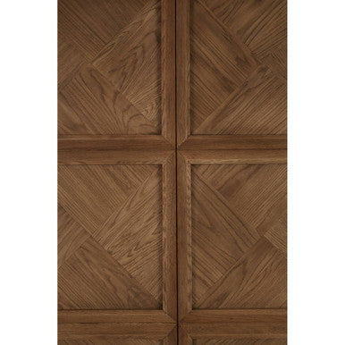 Salvar Natural Oak Wood Tall Cabinet – dimensions 2