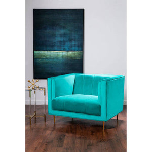 Otylia Green Armchair