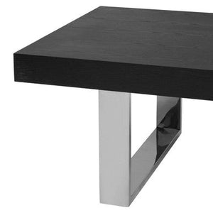 Ulmus Black Elm Wood Coffee Table – dimensions