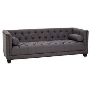 Surina 3 Seat Grey Fabric Sofa