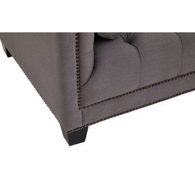 Surina 3 Seat Grey Fabric Sofa