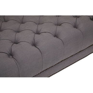 Surina 3 Seat Grey Fabric Sofa