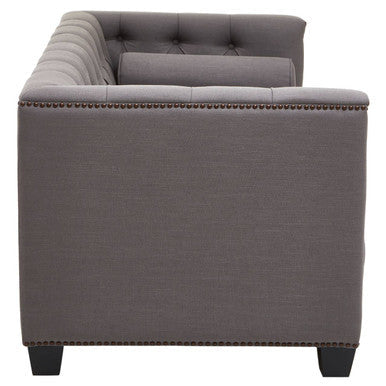 2 Seater Grey Fabric Sofa | Surina – dimensions