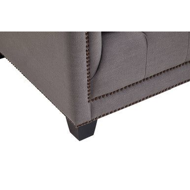 Surina 2 Seat Grey Fabric Sofa