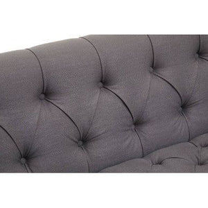 Surina 2 Seat Grey Fabric Sofa