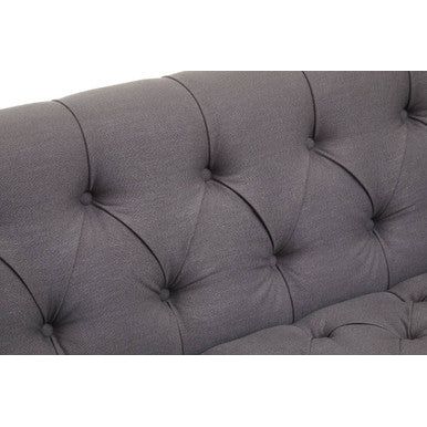 Surina 2 Seat Grey Fabric Sofa