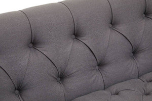 2 Seater Grey Fabric Sofa | Surina – detail 2