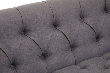 2 Seater Grey Fabric Sofa | Surina – detail 2