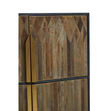 Textured Wooden Cabinet | Zarina – detail 2