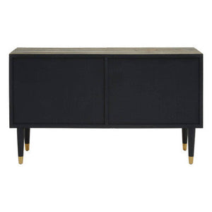 Malay Natural Recycled Elm Wood 4 Drawer Chest – in room setting