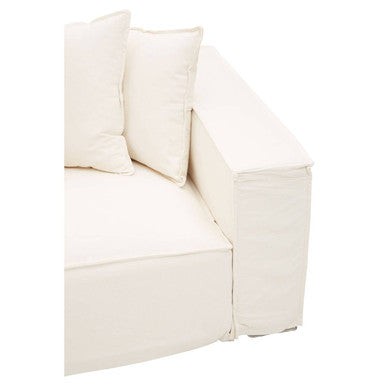 Marseille 3 Seat Cream Sofa
