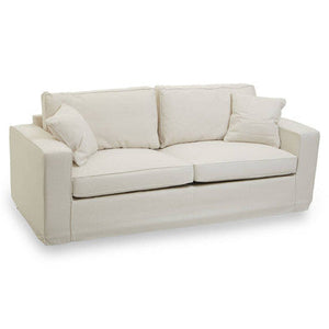 Valensole Cream Fabric 3 Seater Sofa – detail