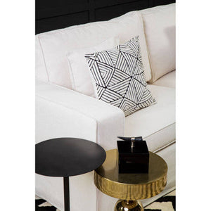 Valensole 3 Seat Cream Fabric Sofa
