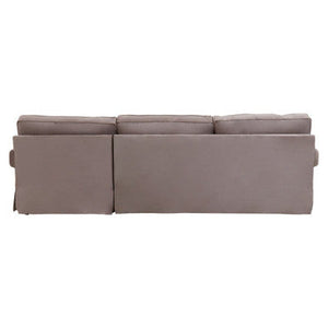 Ralph Mink Velvet 3 Seater Right Hand Chaise Sofa – dimensions
