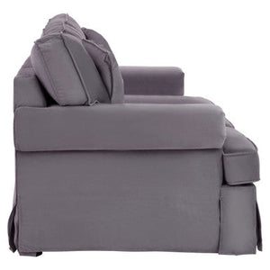 Ralph Grey Velvet 3 Seater Sofa – dimensions