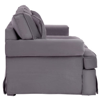 Ralph Grey Velvet 3 Seater Sofa – dimensions