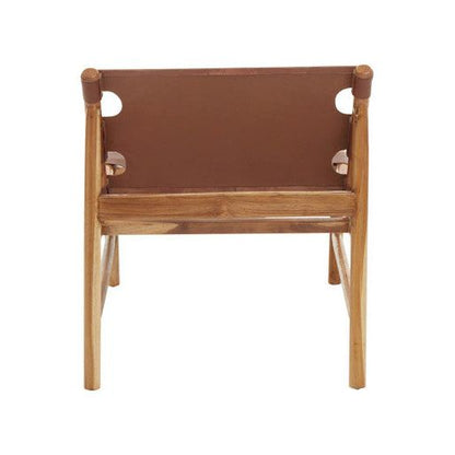 Kendari Antique Leather Chair