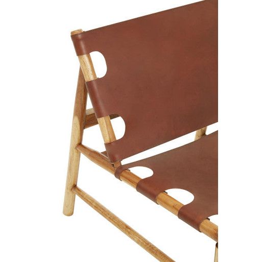 Kendari Antique Leather Chair