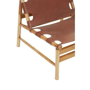 Kendari Antique Leather Chair