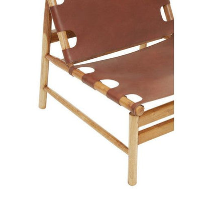 Kendari Antique Leather Chair