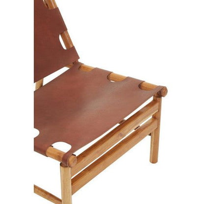 Kendari Antique Leather Chair