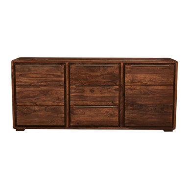 Surati Sheesham and Acacia Wood 2 Door and 3 Drawer Sideboard