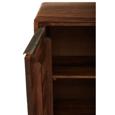Surati Sheesham and Acacia Wood 2 Door and 3 Drawer Sideboard – back view