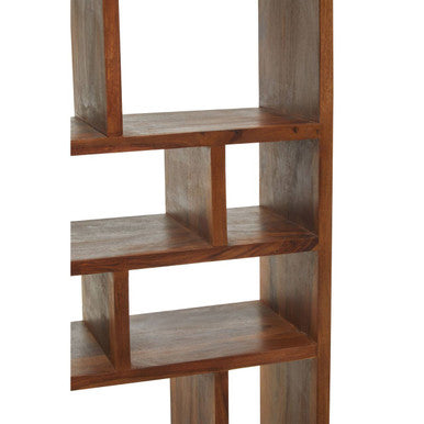 Surati Sheesham Wood Shelf Unit – in room setting 2